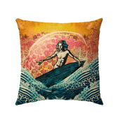 Coastal Escape Outdoor Pillow Embrace The Surfing Adventure - Beyond T-shirts